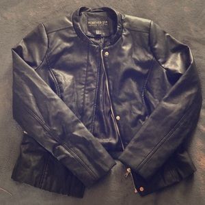 Forever 21+ Pleather Jacket